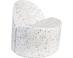 Zuiver Bloom Fauteuil Wit/Terazzo