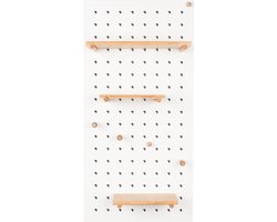 Zuiver Bundy Ophangbord/ Mageneetbord Wit