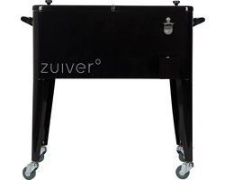 Zuiver Cooler Be Cool Koelbox/ Koelwagen Tuin Zwart