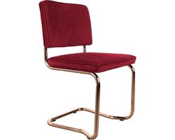 Zuiver Diamond Kink Eetkamerstoel - Koninklijk Rood - Set van 2