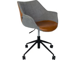 Zuiver Doulton Bureaustoel Armleuning Vintage Bruin