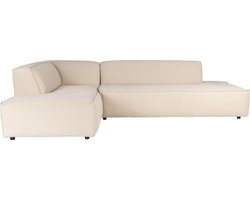 Zuiver Fat Freddy Rib Bank Links Naturel/ Beige
