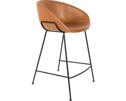 Zuiver Feston Barkruk 65 cm Bruin - Set van 2