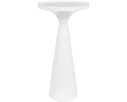 Zuiver Floss Bijzettafel Rond 28 cm Wit