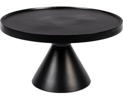Zuiver Floss Salontafel Rond 60 cm Zwart