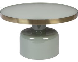 Zuiver Glam Salontafel Rond 60 cm Groen/ Goud