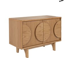Zuiver Groove Dressoir 2 deuren Eikenhout Bruin