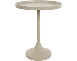 Zuiver Jason Bijzettafel Rond 46 cm Beige