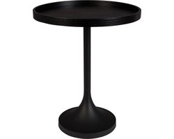 Zuiver Jason Bijzettafel Rond 46 cm Zwart