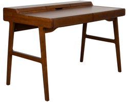 Zuiver Kaat Bureau Walnootkleur - Bruin