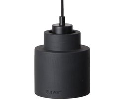Zuiver Left Hanglamp Beton 11x11 cm Zwart