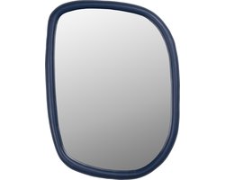 Zuiver Looks Spiegel/ Wandspiegel Organische vorm Navy/ Blauw M
