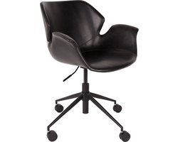 Zuiver Nikki Bureaustoel Armleuning Zwart