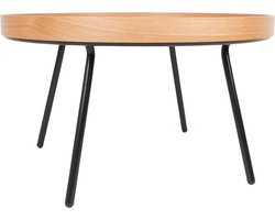 Zuiver Oak Tray Bijzettafel Rond 78 cm Eikenhout - Bruin
