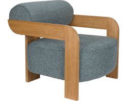 Zuiver Oolong Fauteuil Blauw/ Grijs
