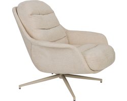 Zuiver Philly Loungestoel/ fauteuil - Beige