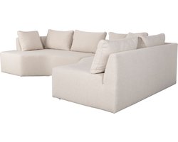 Zuiver Prosper Hoekbank Rechts Sand/ Off-white