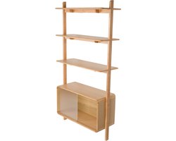 Zuiver Rise Kast/ Stellingkast Hout Naturel