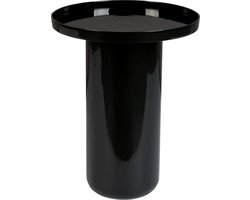 Zuiver Shiny Bomb Bijzettafel Rond 40 cm Metaal Zwart