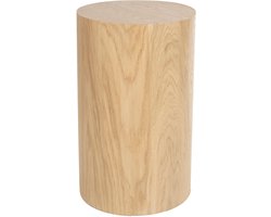 Zuiver Silo Bijzettafel/ Pilaar 32 cm Hout Naturel