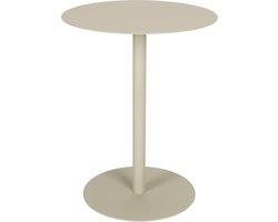 Zuiver Snow Bijzettafel Rond 35 cm Metaal Beige