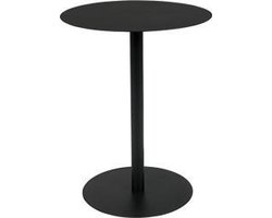Zuiver Snow Bijzettafel Rond 35 cm Metaal Zwart