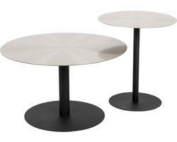 Zuiver Snow Brushed Salontafel Zilver
