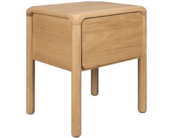 Zuiver Storm Bijzettafel/Nachtkastje Naturel