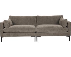 Zuiver Summer 3-zitsbank Coffee Taupe