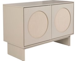Zuiver Twin Kast 2 Deuren Hout Beige