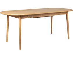 Zuiver Twist Uitschuifbare Eettafel 180/240x90 cm Eikenhout - Beige