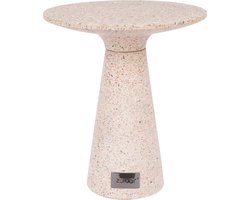 Zuiver Victoria Bijzettafel Rond 41 cm Terrazzo Roze