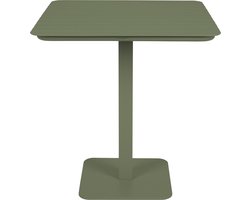Zuiver Vondel Tuintafel/ Bistrotafel Vierkant 71x71 cm Aluminium Groen
