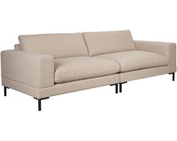 Zuiver Wester 3-zitsbank Cappuccino