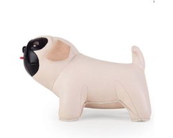 Zuny boekensteun pug black/white