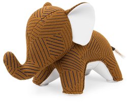 Zuny Kvadrat Razzle Dazzle-Olifant-Bruin-Boekensteun