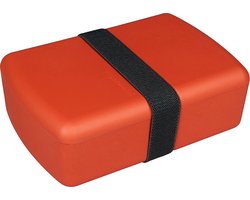 ZUPERZOZIAL - C-PLA, lunchbox, TIME-OUT BOX, terra red, rood