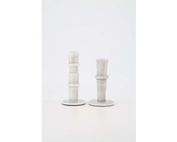Zusss Cadeauset - Kandelaar S En M - Verjaardag - Cadeau Aluminium Zand