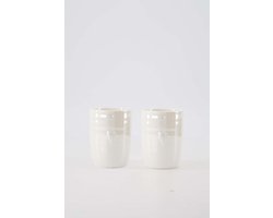 Zusss Cadeauset - Koffiemokken Wit - Verjaardag - Cadeau Wit