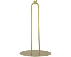 Zusss Paper Towel Holder Heart Gold Metaal Gold