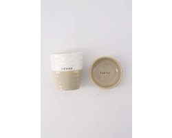 Zusss Set Koffiemok En Schaaltje Wit