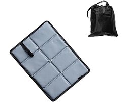 ZVD Grijze opvouwbare zitmat - Waterdichte schuimkampeermat - Perfect voor buitensporten, picknicks en backpacken