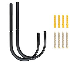 Zware Paddle Board Rek voor Muur en Plafond - Surfplank Houder met Antislip EVA-schuim, Geschikt voor Binnen en Buiten, Draagt tot 70 lbs