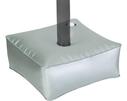 Zware Parapluvoeten - Parasol ballast - Terras Stabiliseren - Watergevuld tot 227kg - 40x40x15 cm - Zilver
