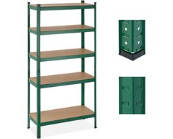 Zware stelling - 2x - 90x180x40 cm - groen