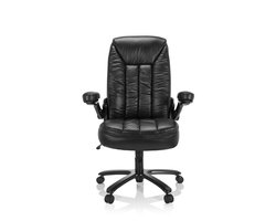 Zware stoelen / Bureaustoel INSTRUCTOR III XXL Kunstleder zwart hjh OFFICE