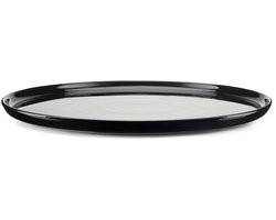 Zwart Porselein Serveerschaal - Voor Diner & Snack - 31cm