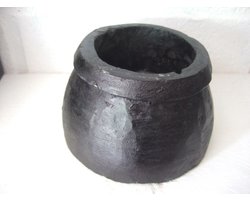 Zwart stenen kommetje M