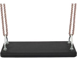 Zwarte Kinderschommelstoel van Versterkt Rubber voor Buiten