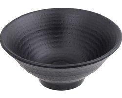 Zwarte Kom - Melamine - 14.2 x 6.35cm 325ml